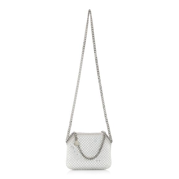 Stella McCartney Handbags - Stella Mccartney Embellished Silver Falabella Mini Bag